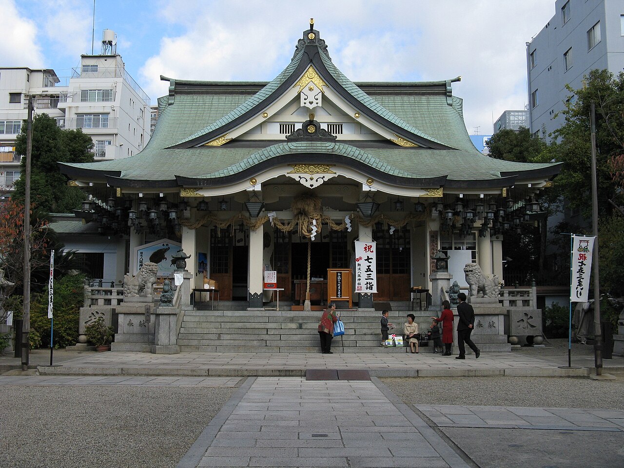 難波八阪神社の写真