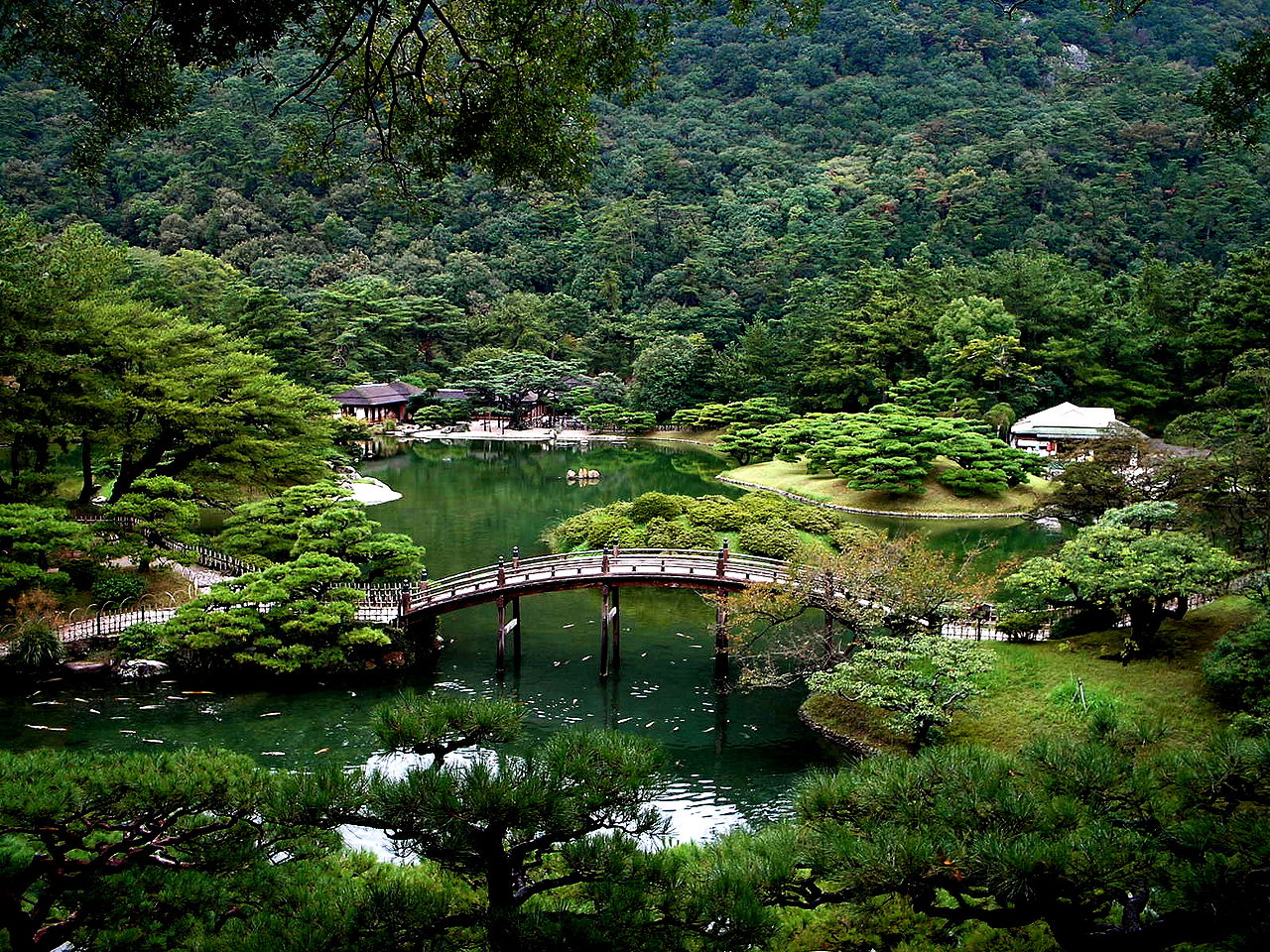 栗林公園の写真