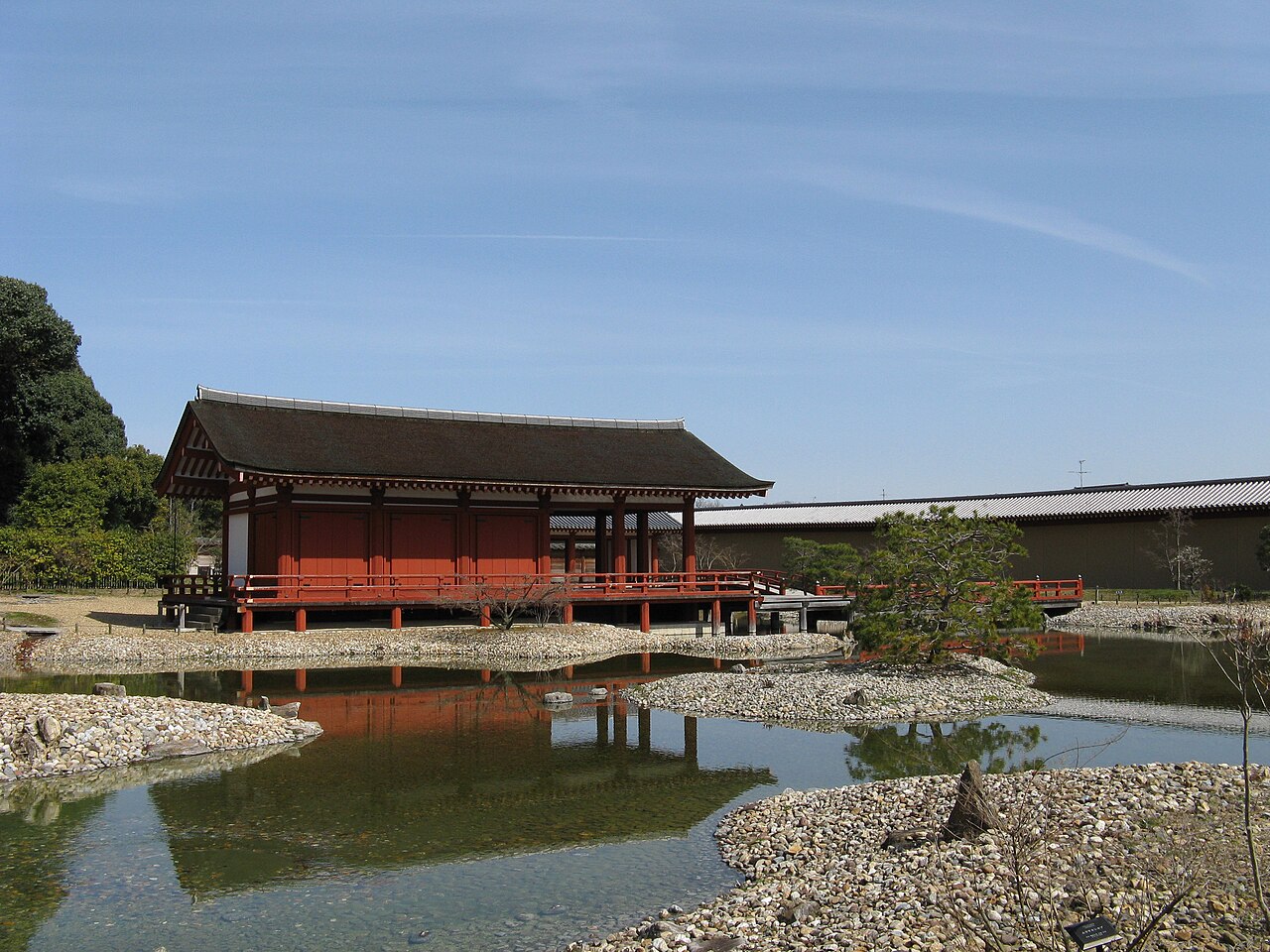 平城宮東院庭園の写真