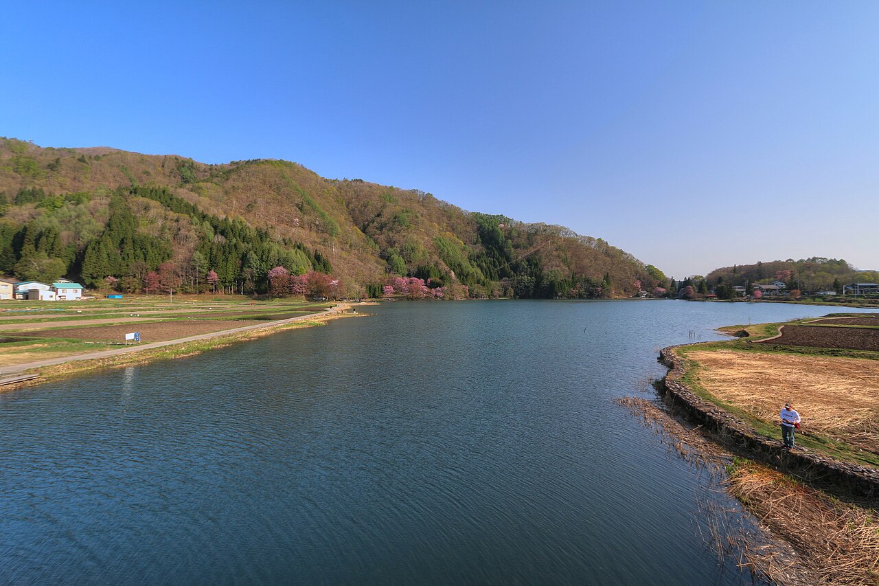中綱湖の写真