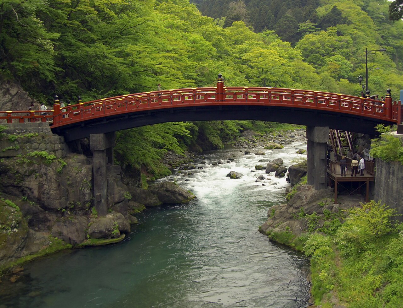 神橋の写真