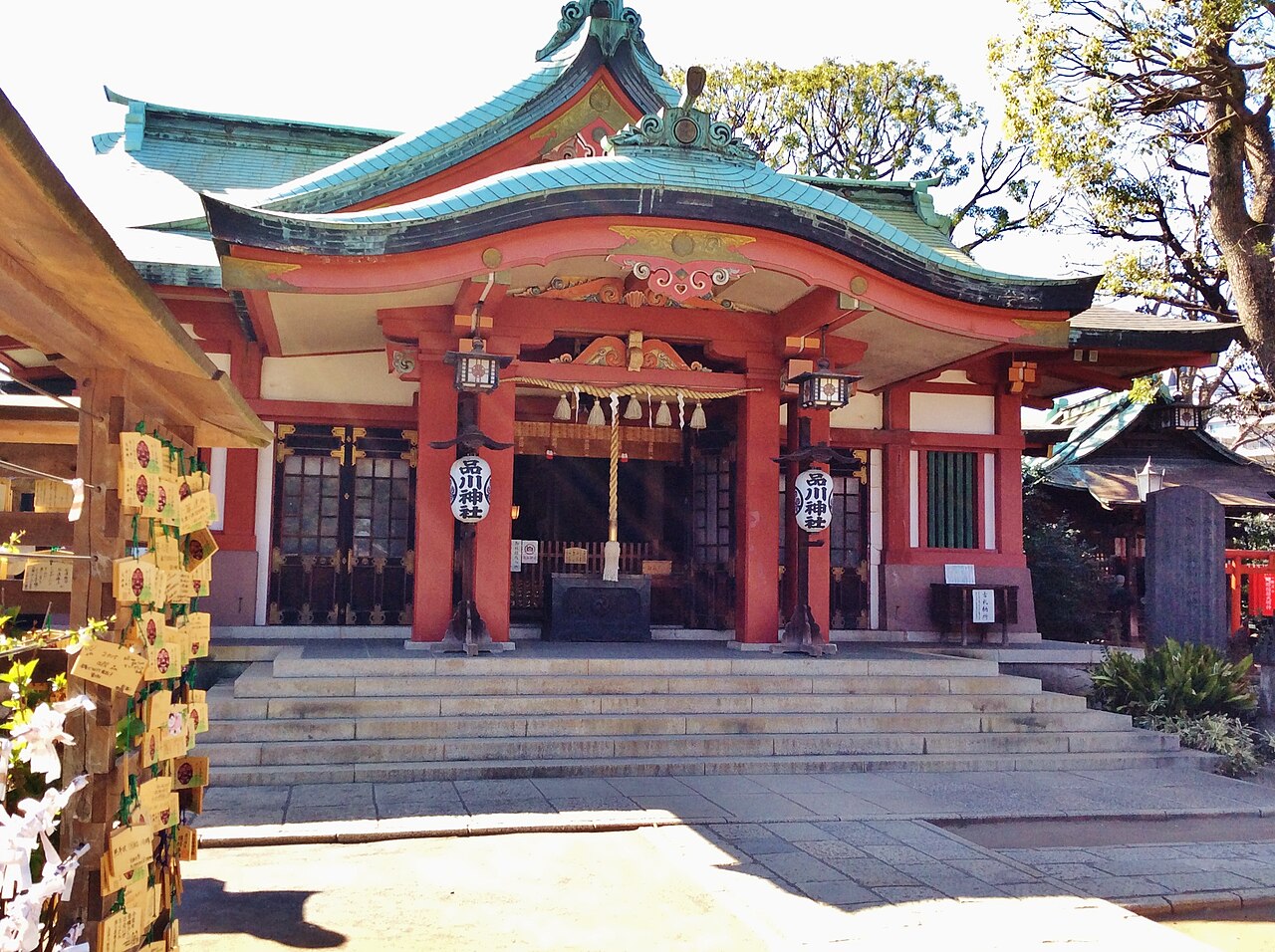 品川神社の写真