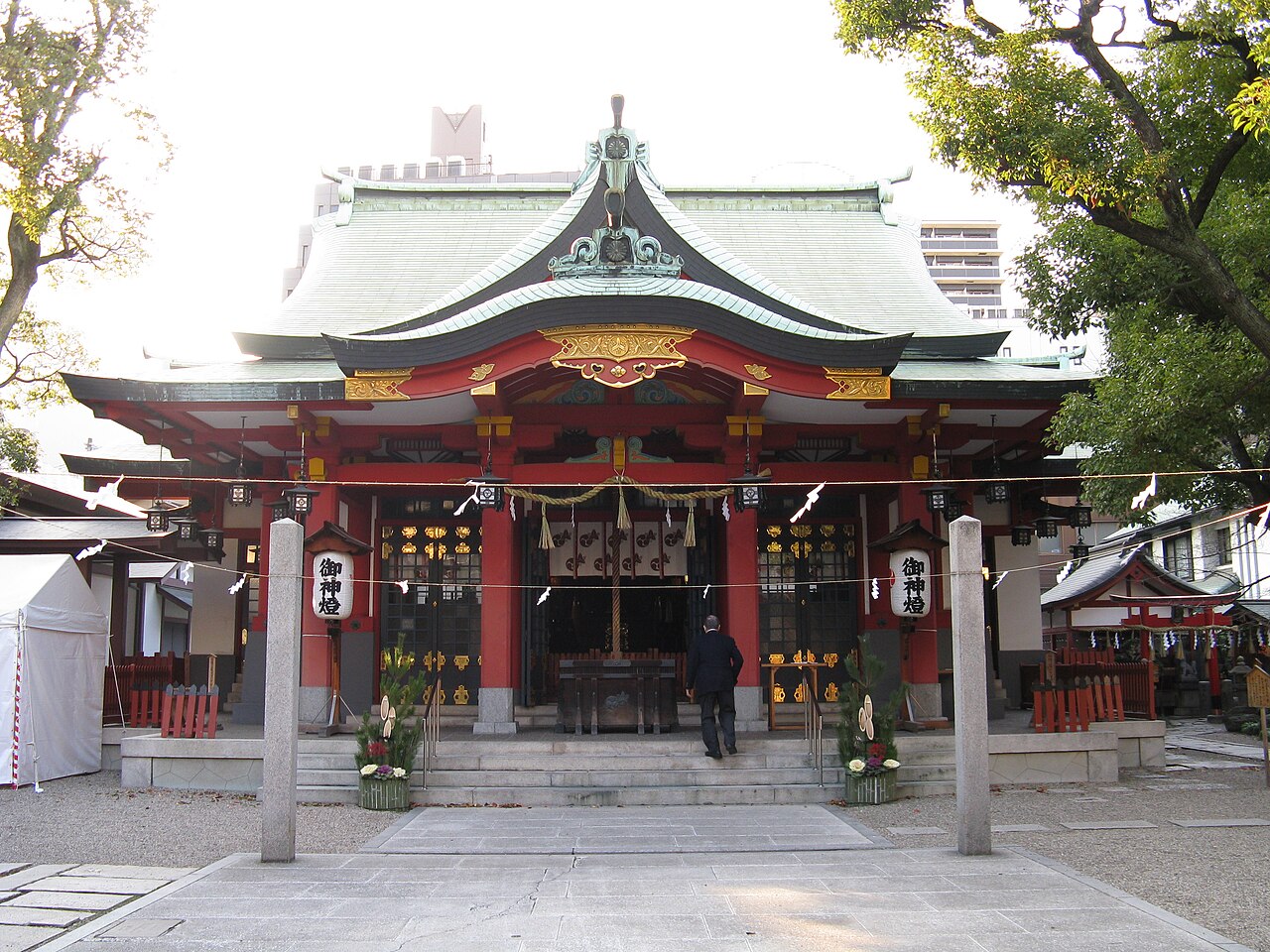 御霊神社の写真
