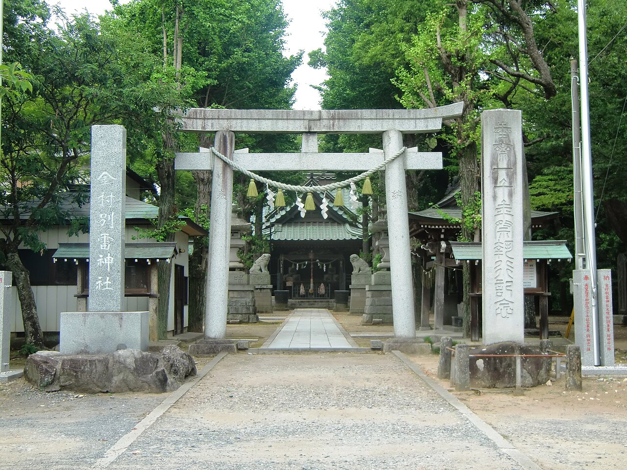 金村別雷神社の写真