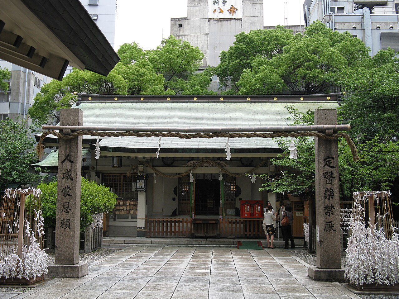 露天神社の写真