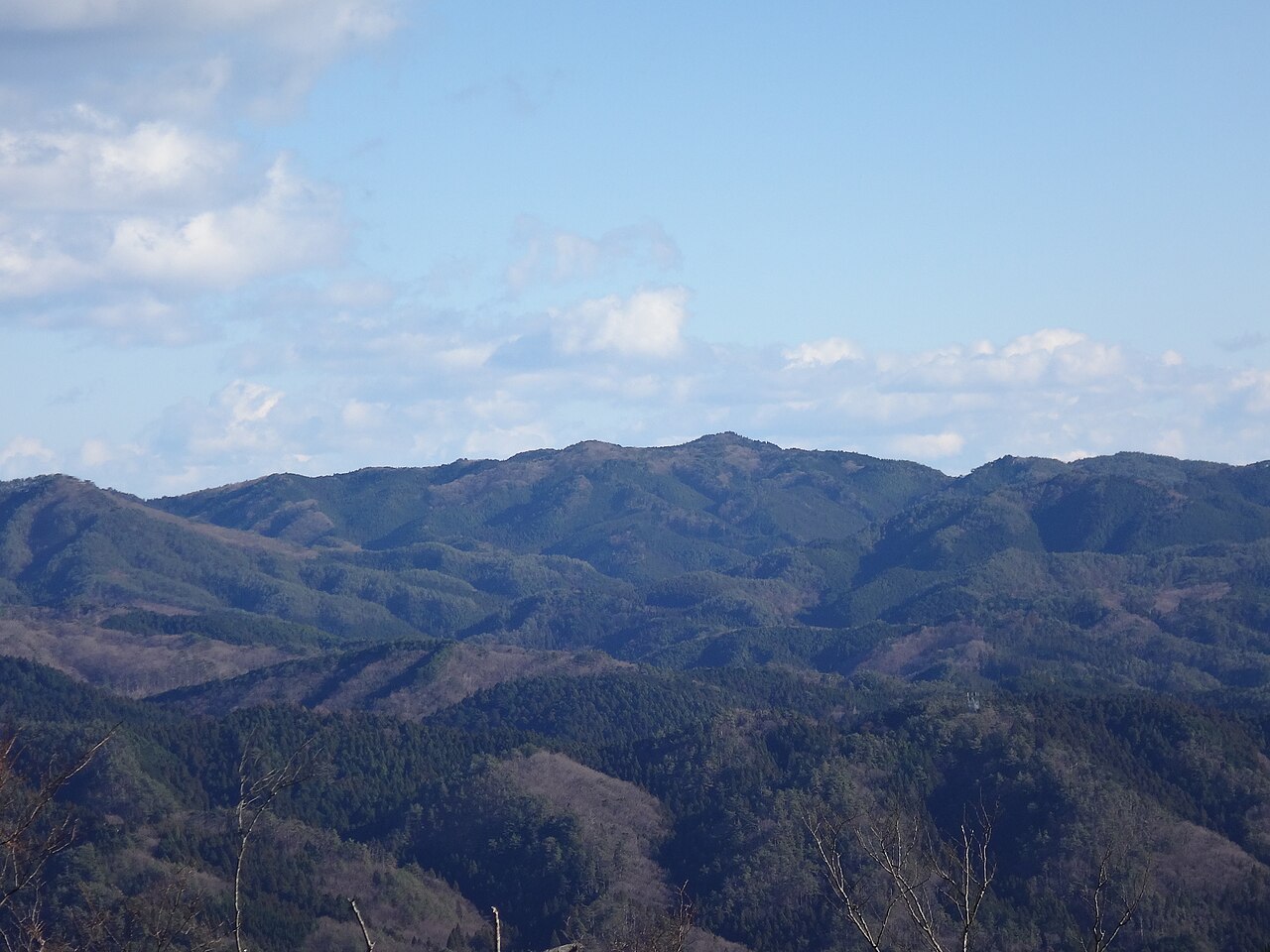 竪破山の写真