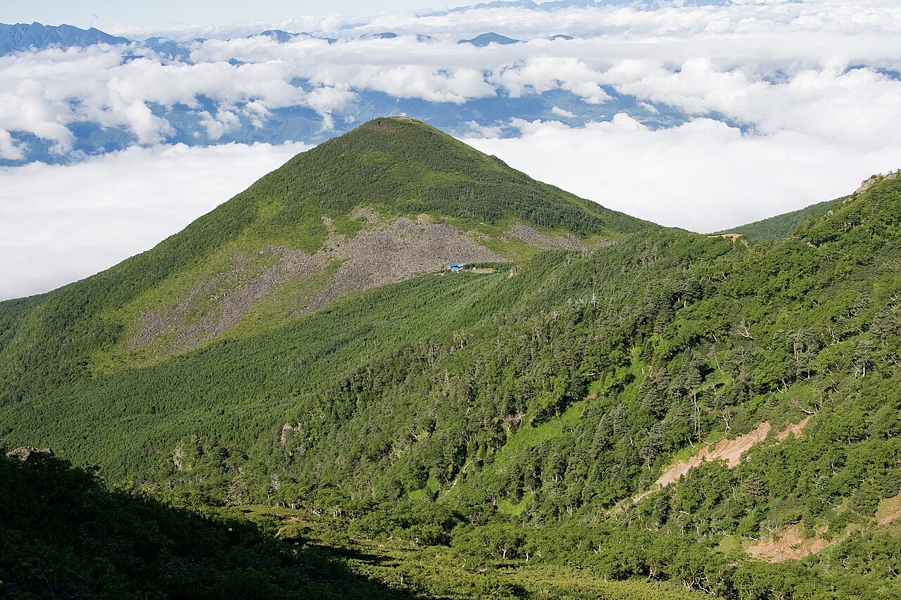編笠山の写真