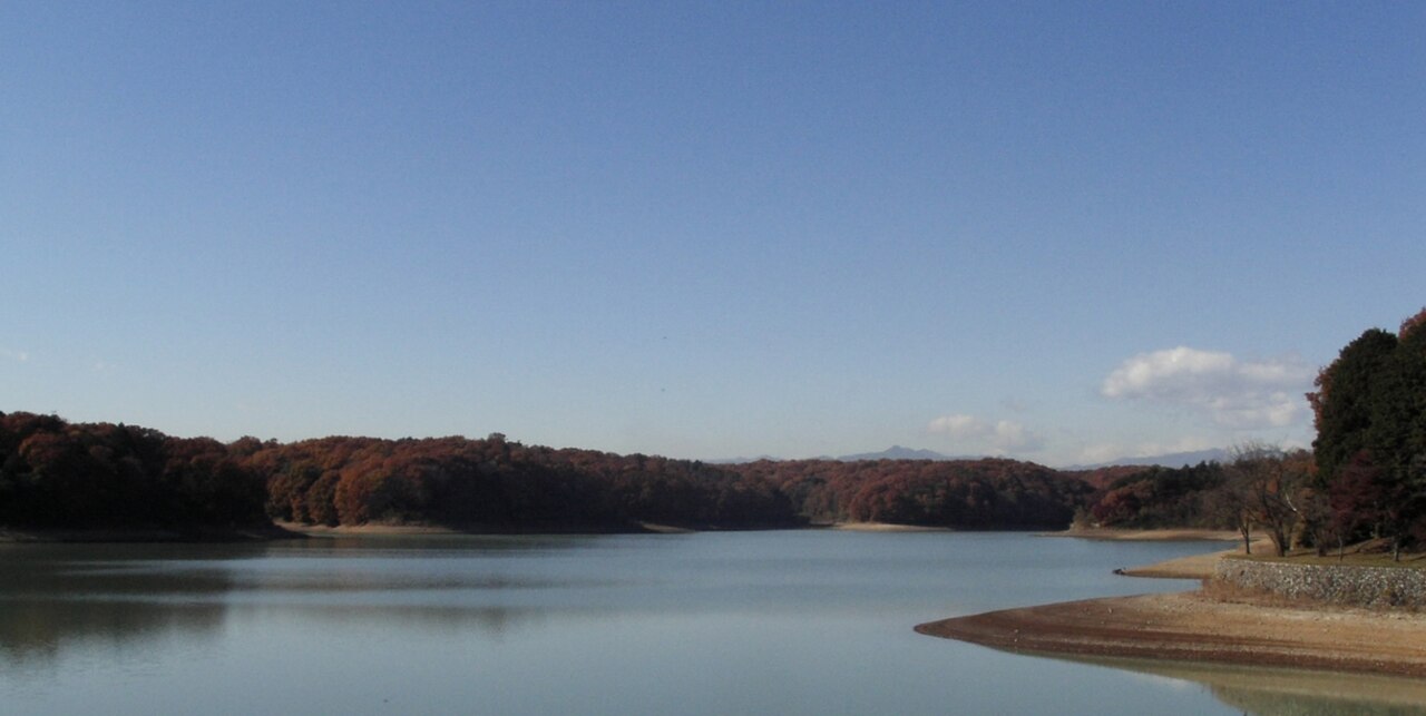 村山貯水池の写真