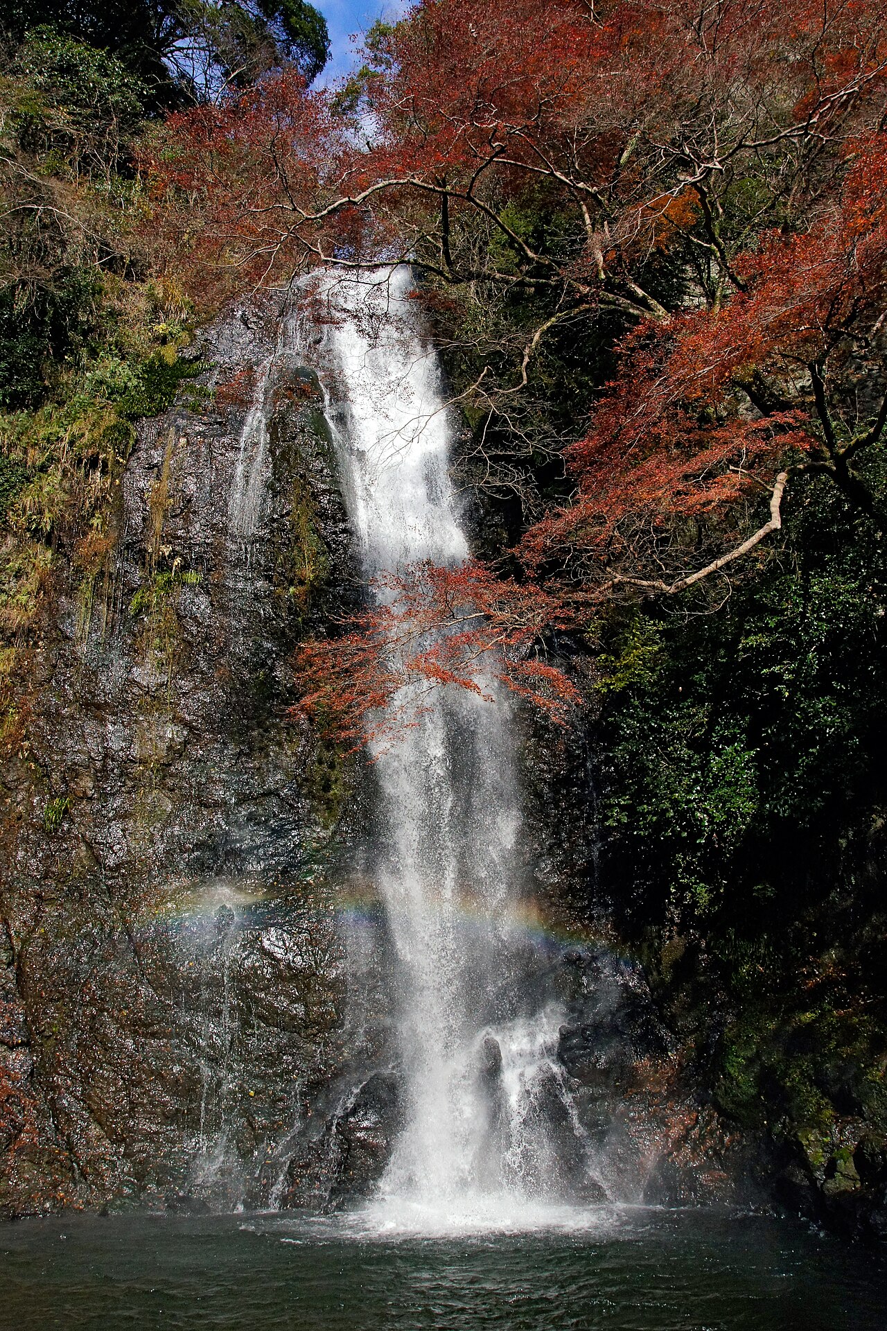 箕面滝の写真