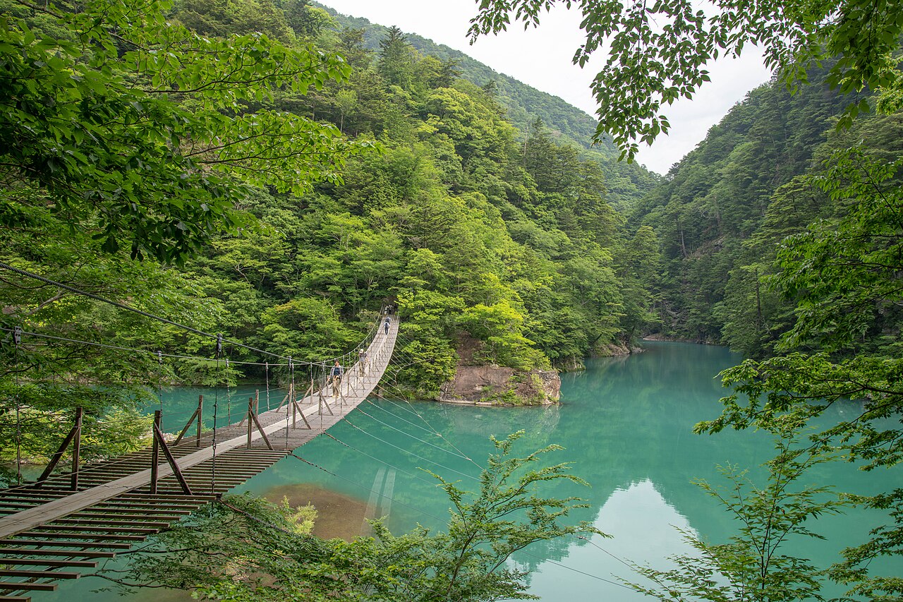 夢の吊橋の写真