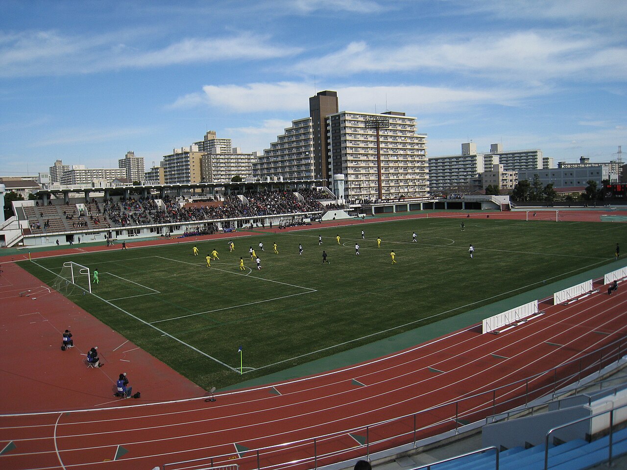 江戸川区陸上競技場の写真