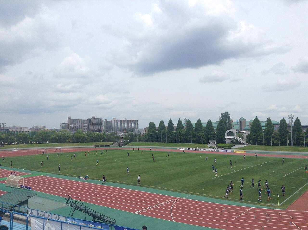 皇子山陸上競技場の写真