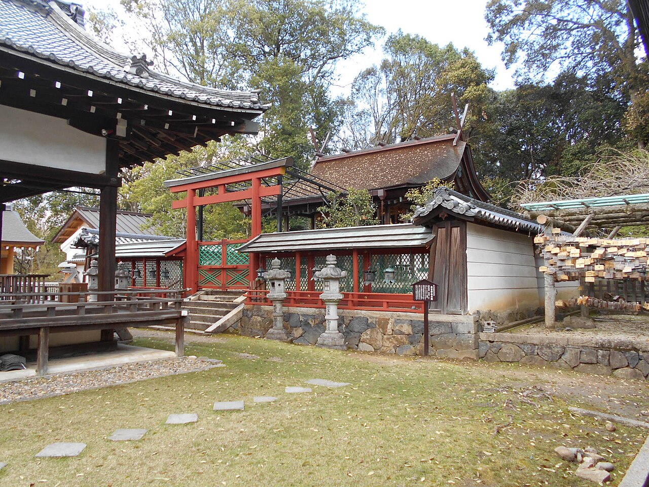 氷室神社の写真