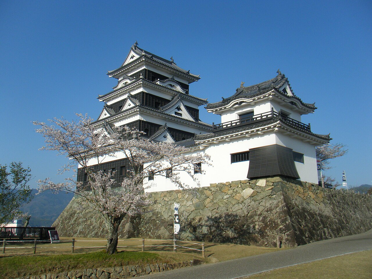 大洲城の写真